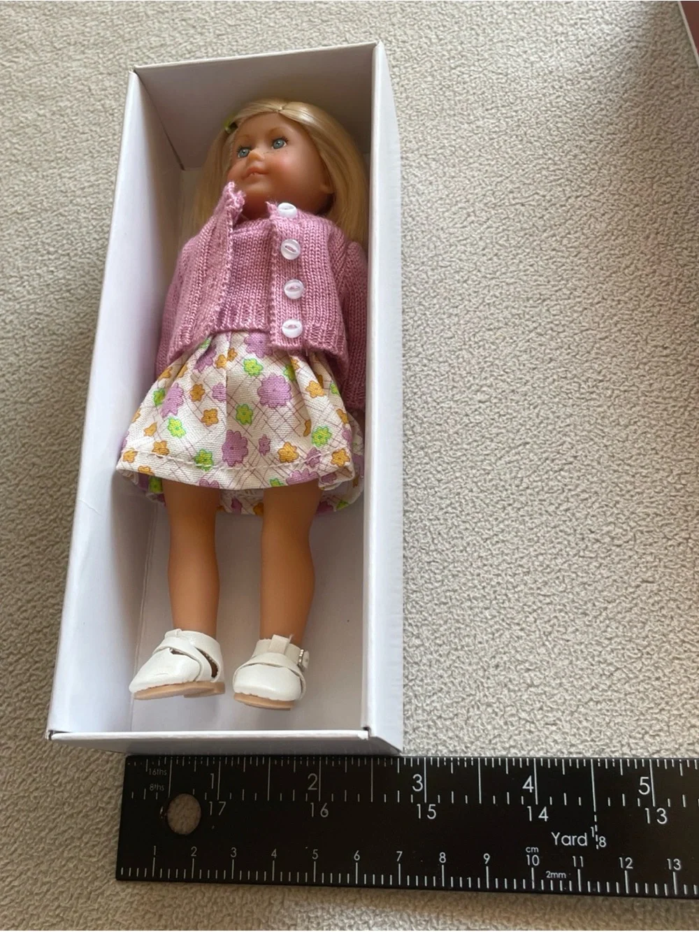 American Girl Mini Doll Collection Kit Kittredge With Box & Book 6.5